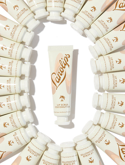 Lanolips Lip Scrub Coconutter is a 100% natural balm based scrub that both smooths and hydrates. Comes in two all natural flavours: Coconutter and Strawberry.